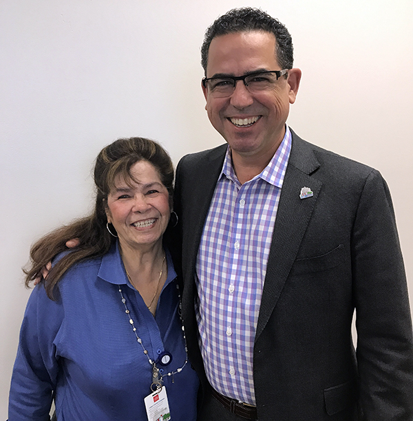 Anita Mendieta and Luther Villagomez